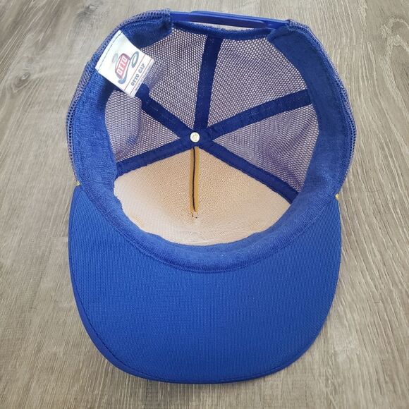 Vintage VFW District 1 Past Commanders Club Adjustable Trucker Snapback Hat Cap - Picture 5 of 8